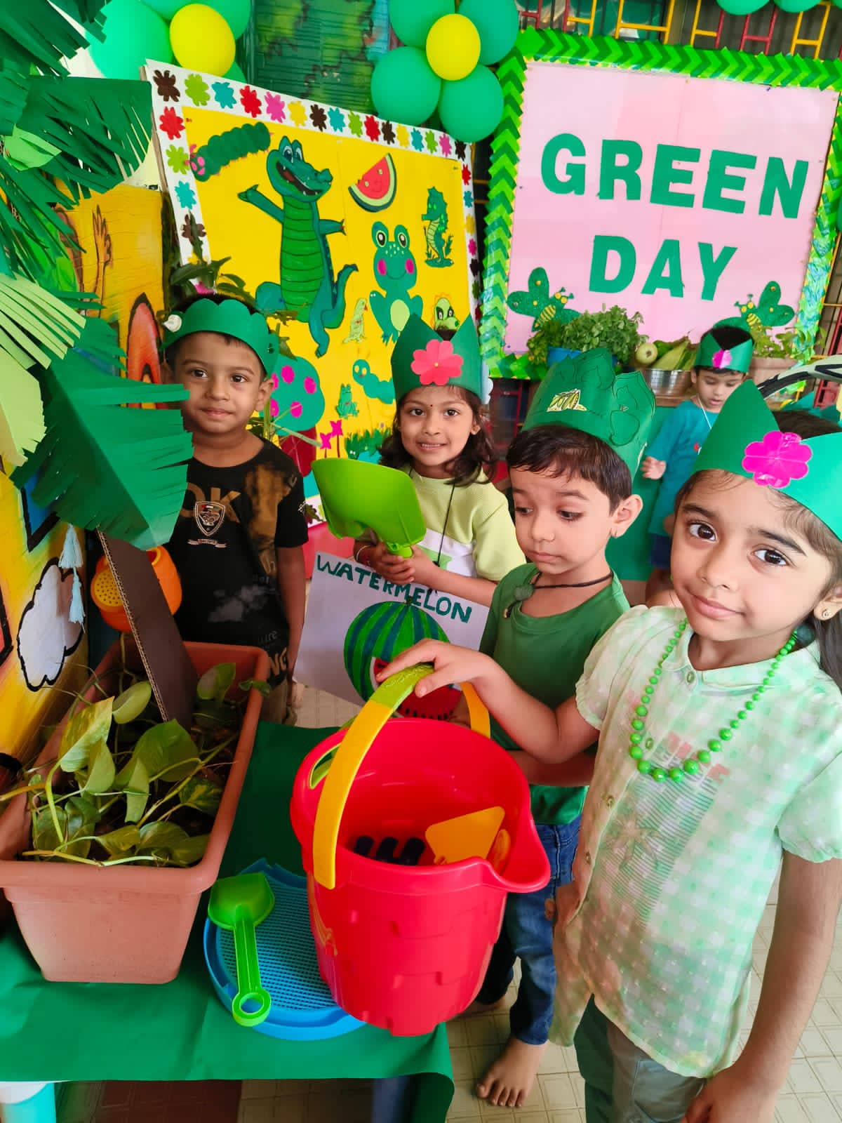 Green Day at Anandi Gopal